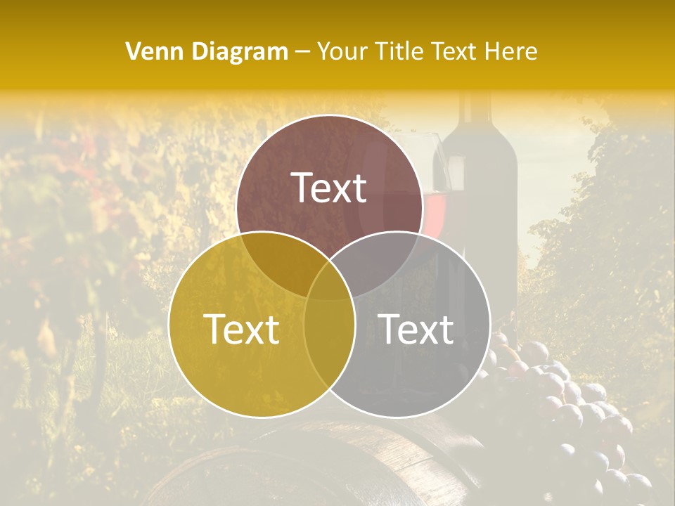 Leaf Cask Yard PowerPoint Template