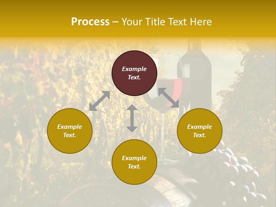 Leaf Cask Yard PowerPoint Template