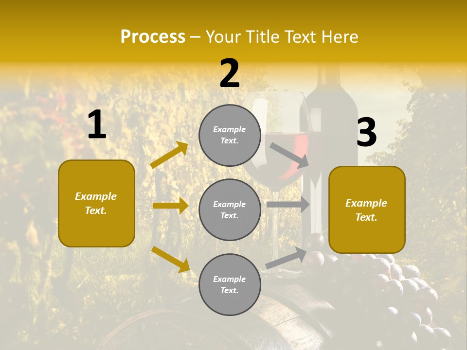 Leaf Cask Yard PowerPoint Template