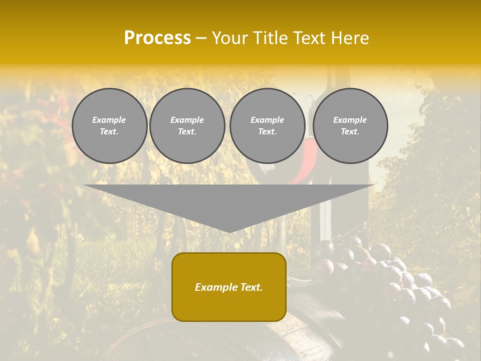 Leaf Cask Yard PowerPoint Template