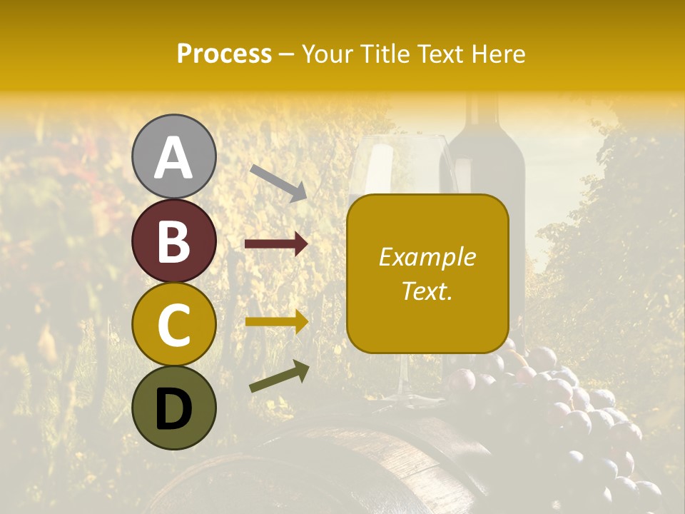 Leaf Cask Yard PowerPoint Template