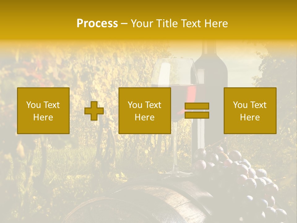 Leaf Cask Yard PowerPoint Template