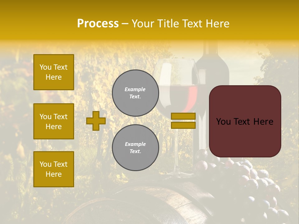 Leaf Cask Yard PowerPoint Template