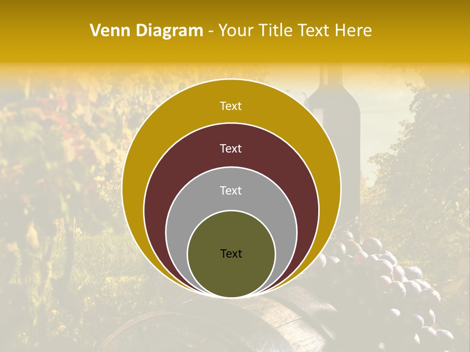 Leaf Cask Yard PowerPoint Template