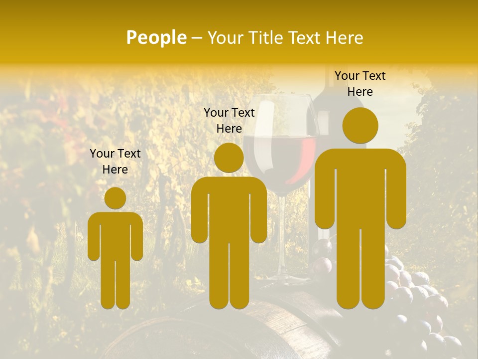 Leaf Cask Yard PowerPoint Template