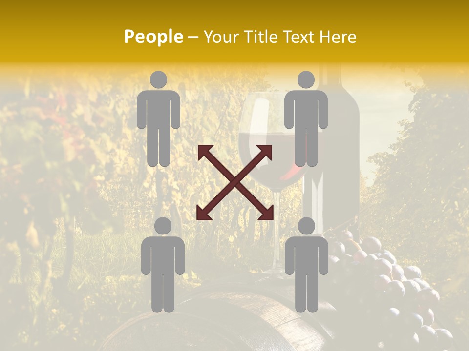 Leaf Cask Yard PowerPoint Template