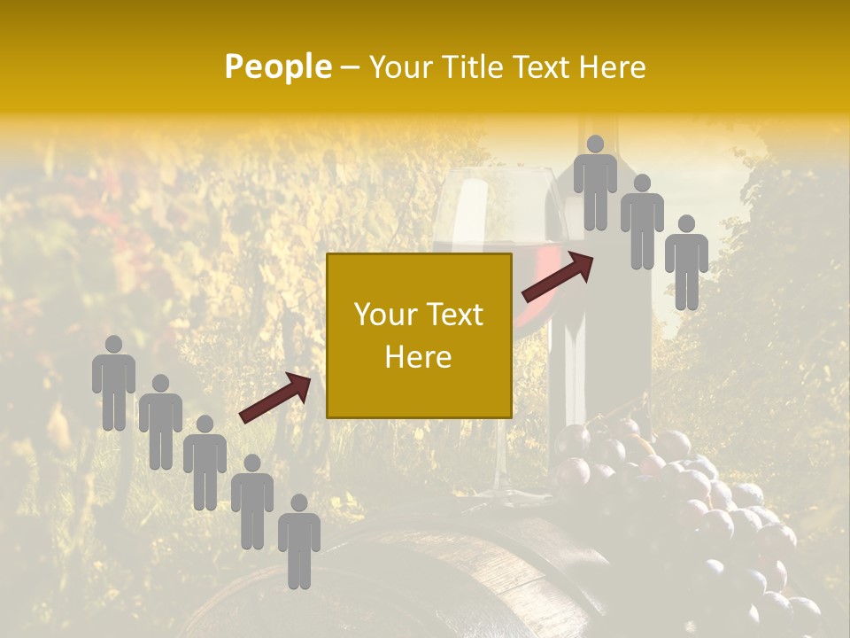 Leaf Cask Yard PowerPoint Template