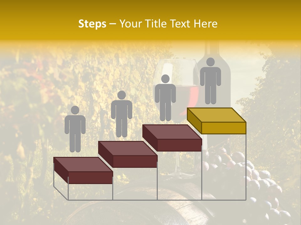 Leaf Cask Yard PowerPoint Template