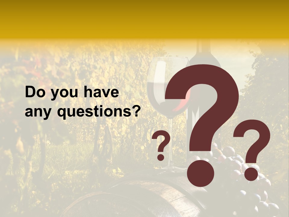 Leaf Cask Yard PowerPoint Template