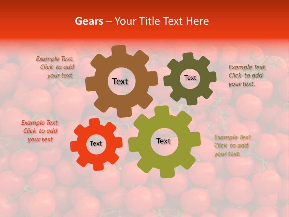 Fruit Plump Healthy PowerPoint Template