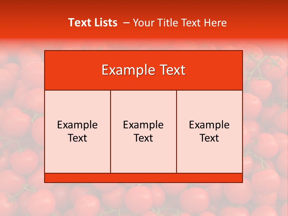 Fruit Plump Healthy PowerPoint Template