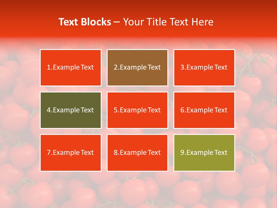 Fruit Plump Healthy PowerPoint Template