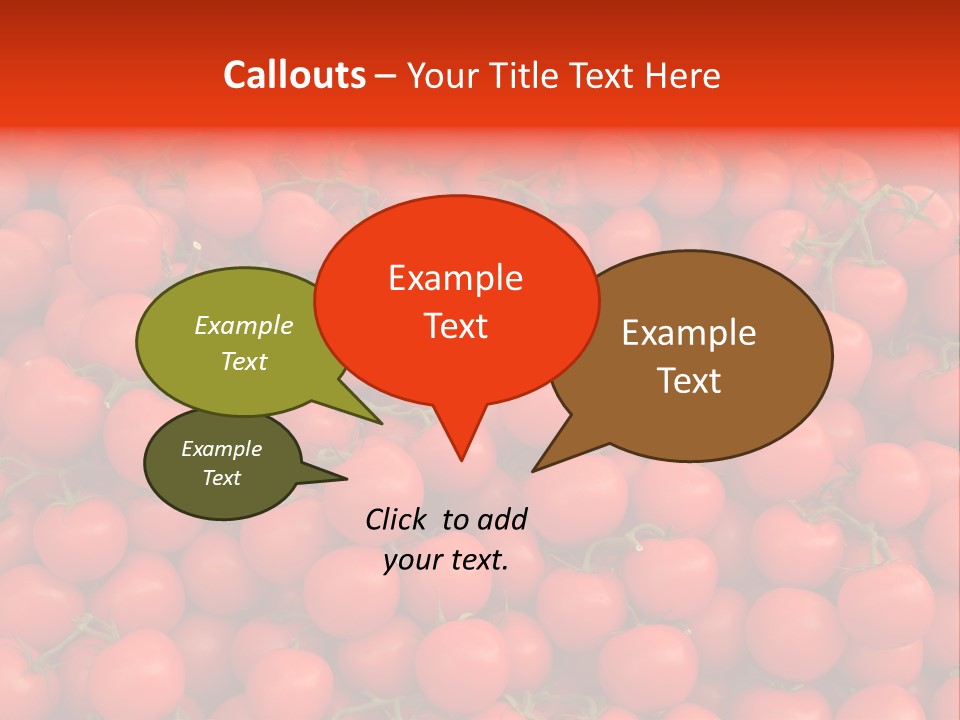 Fruit Plump Healthy PowerPoint Template