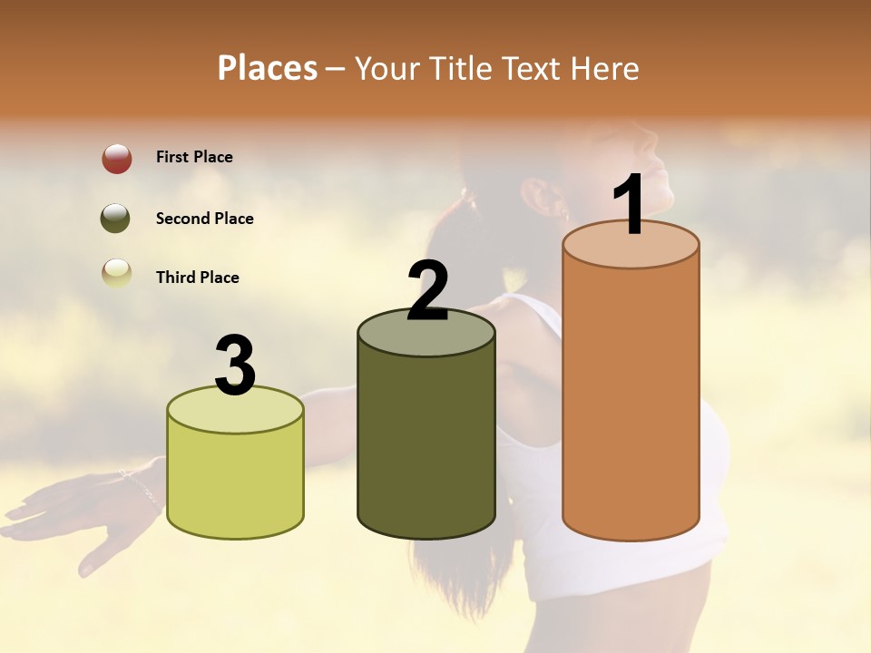 Meditate Relaxation Lifestyle PowerPoint Template