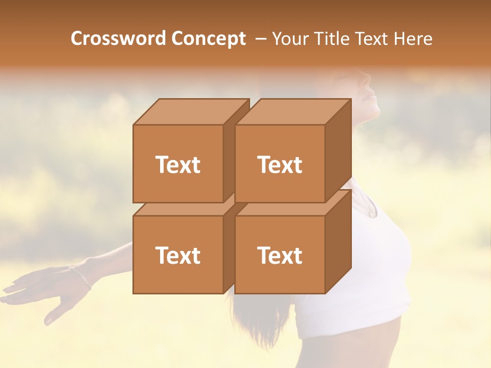Meditate Relaxation Lifestyle PowerPoint Template