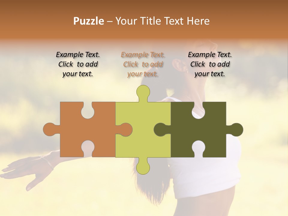 Meditate Relaxation Lifestyle PowerPoint Template