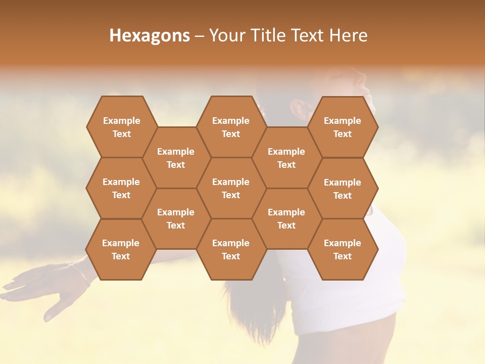 Meditate Relaxation Lifestyle PowerPoint Template