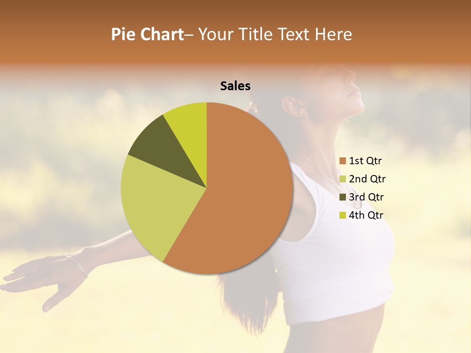 Meditate Relaxation Lifestyle PowerPoint Template