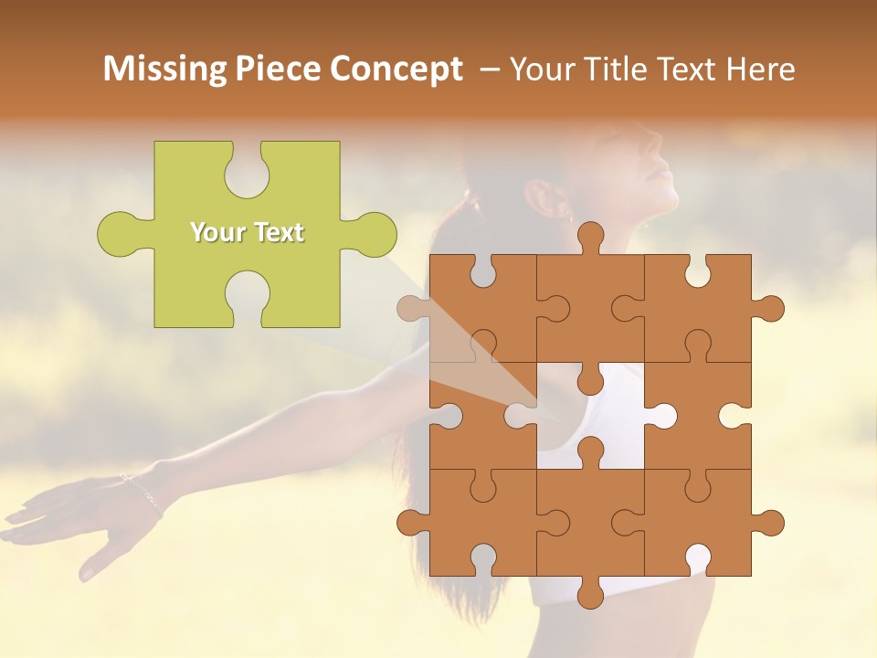 Meditate Relaxation Lifestyle PowerPoint Template