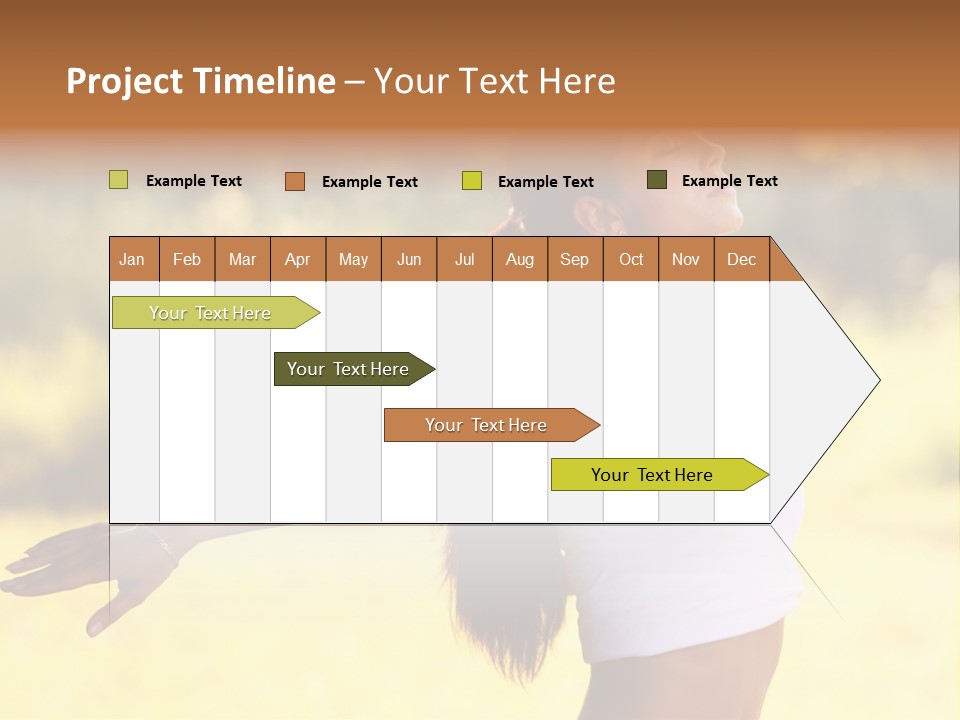 Meditate Relaxation Lifestyle PowerPoint Template