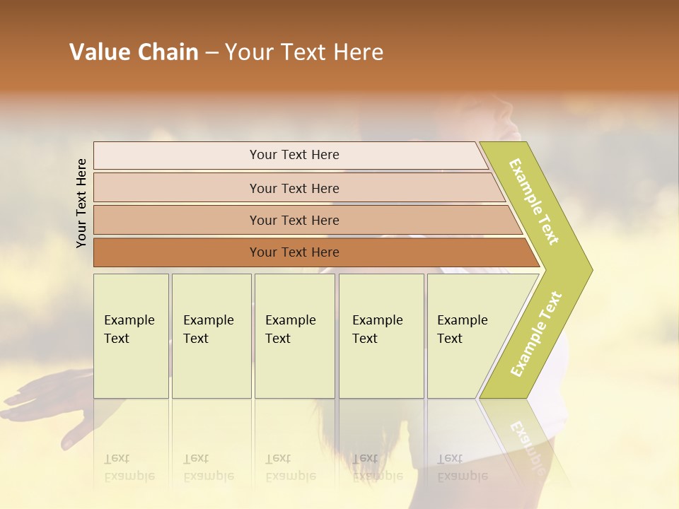 Meditate Relaxation Lifestyle PowerPoint Template