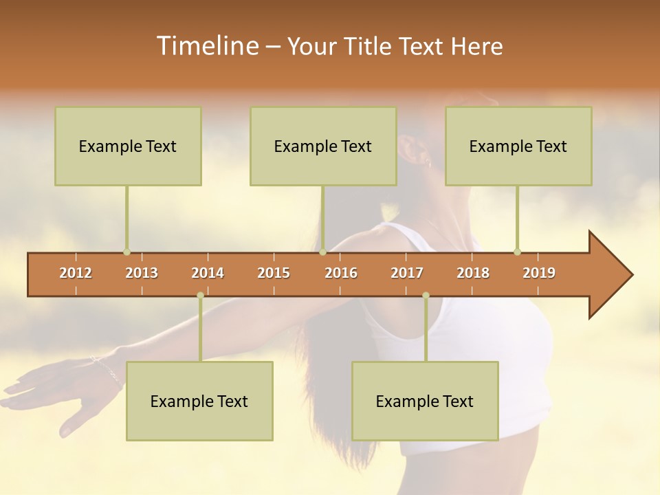 Meditate Relaxation Lifestyle PowerPoint Template