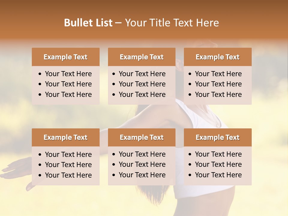 Meditate Relaxation Lifestyle PowerPoint Template