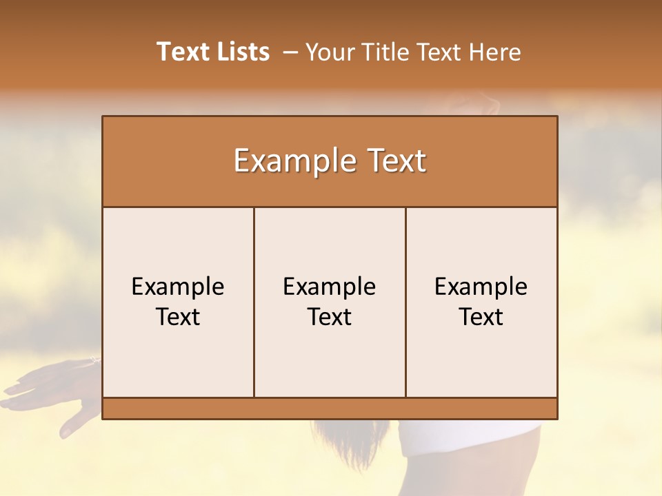 Meditate Relaxation Lifestyle PowerPoint Template