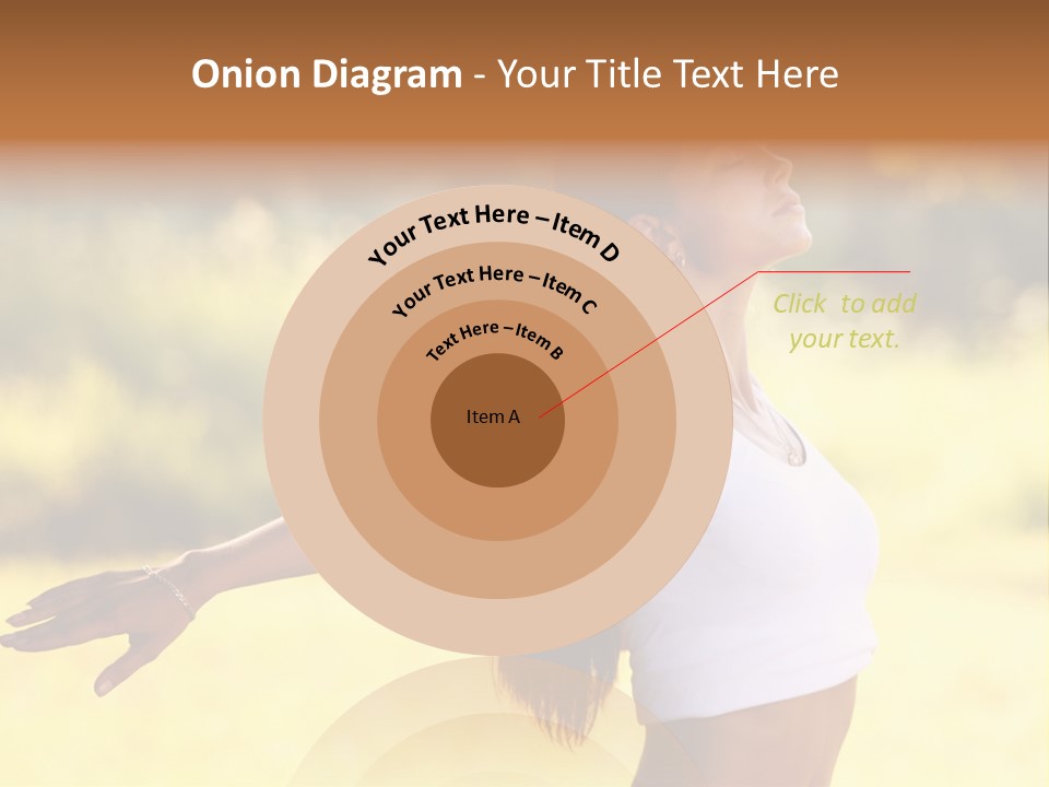 Meditate Relaxation Lifestyle PowerPoint Template