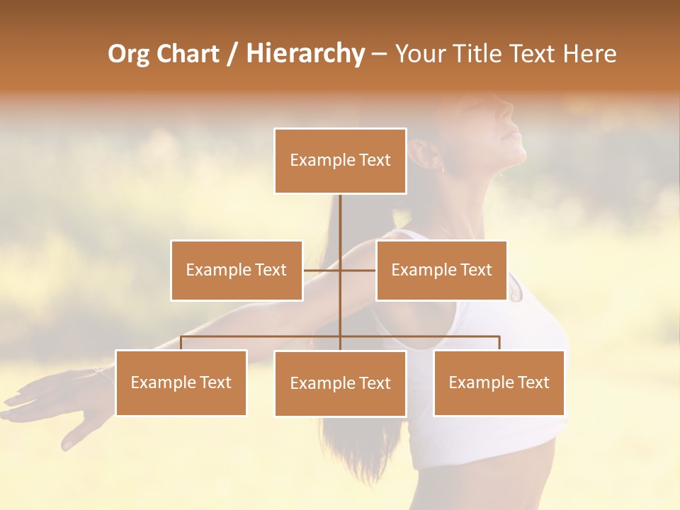 Meditate Relaxation Lifestyle PowerPoint Template