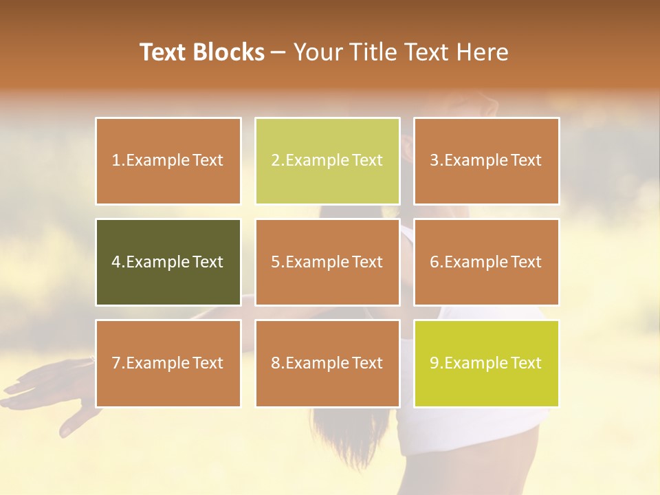 Meditate Relaxation Lifestyle PowerPoint Template