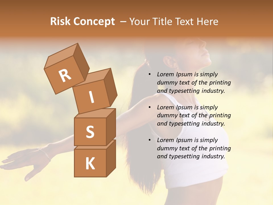 Meditate Relaxation Lifestyle PowerPoint Template