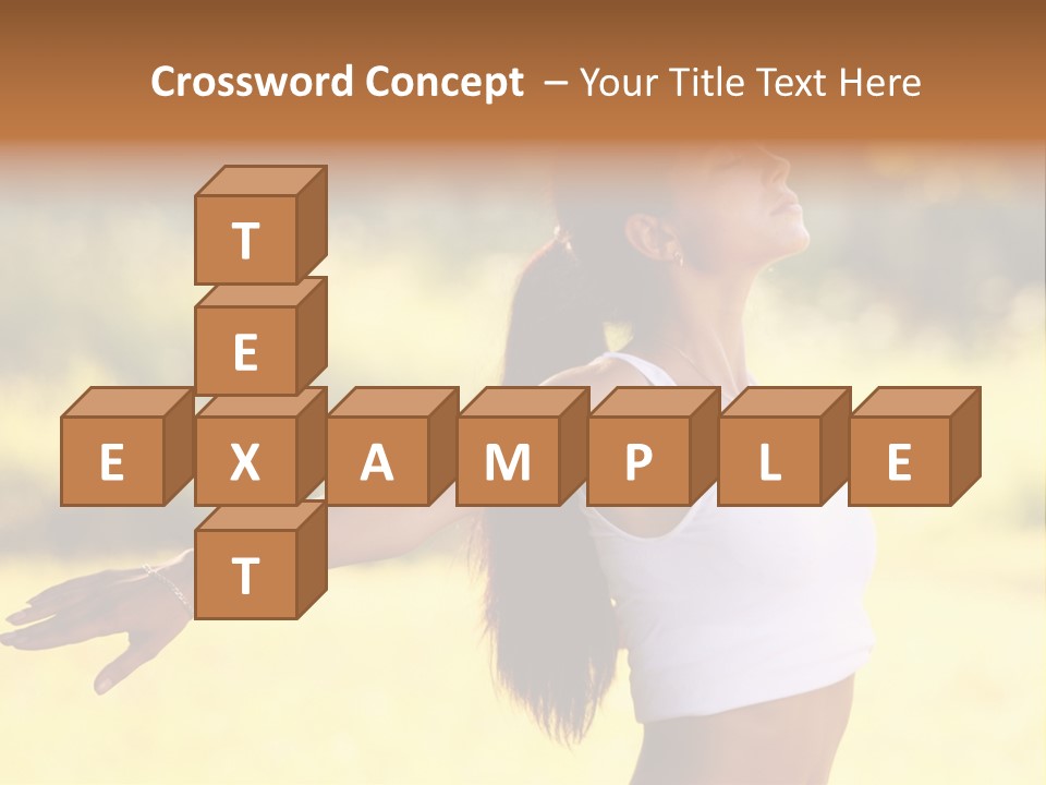 Meditate Relaxation Lifestyle PowerPoint Template