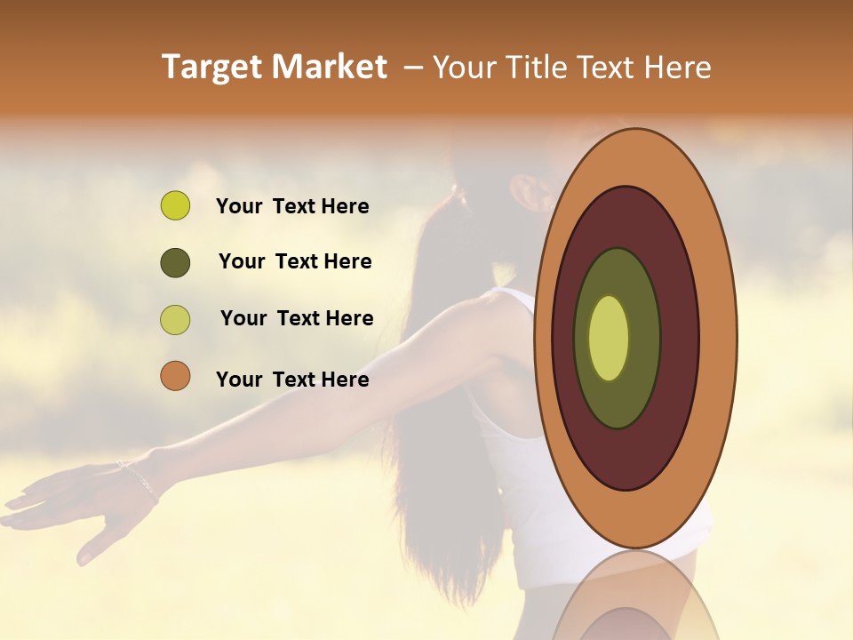 Meditate Relaxation Lifestyle PowerPoint Template