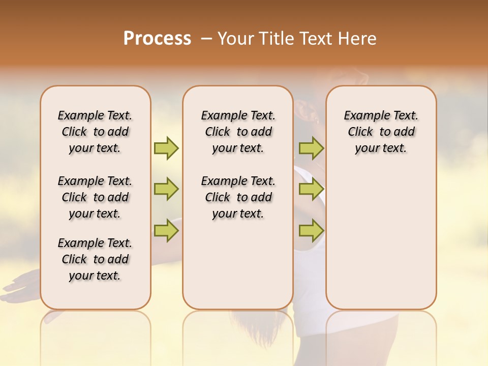 Meditate Relaxation Lifestyle PowerPoint Template