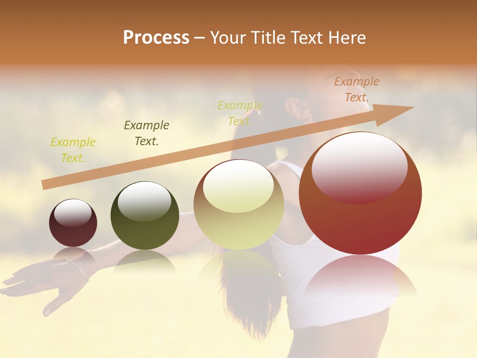 Meditate Relaxation Lifestyle PowerPoint Template