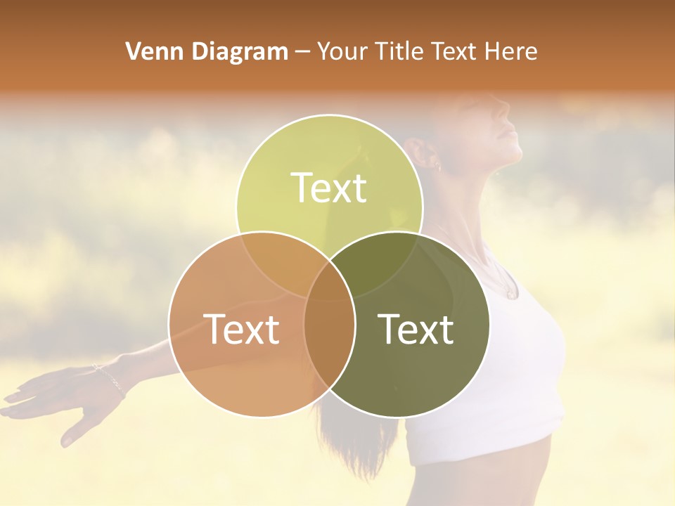 Meditate Relaxation Lifestyle PowerPoint Template