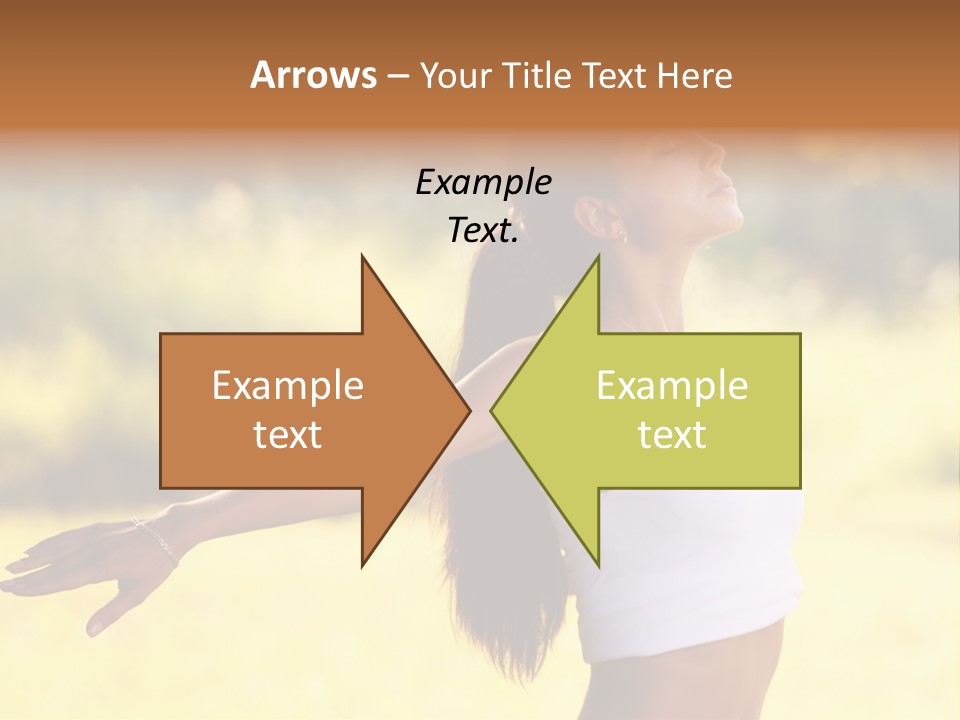 Meditate Relaxation Lifestyle PowerPoint Template