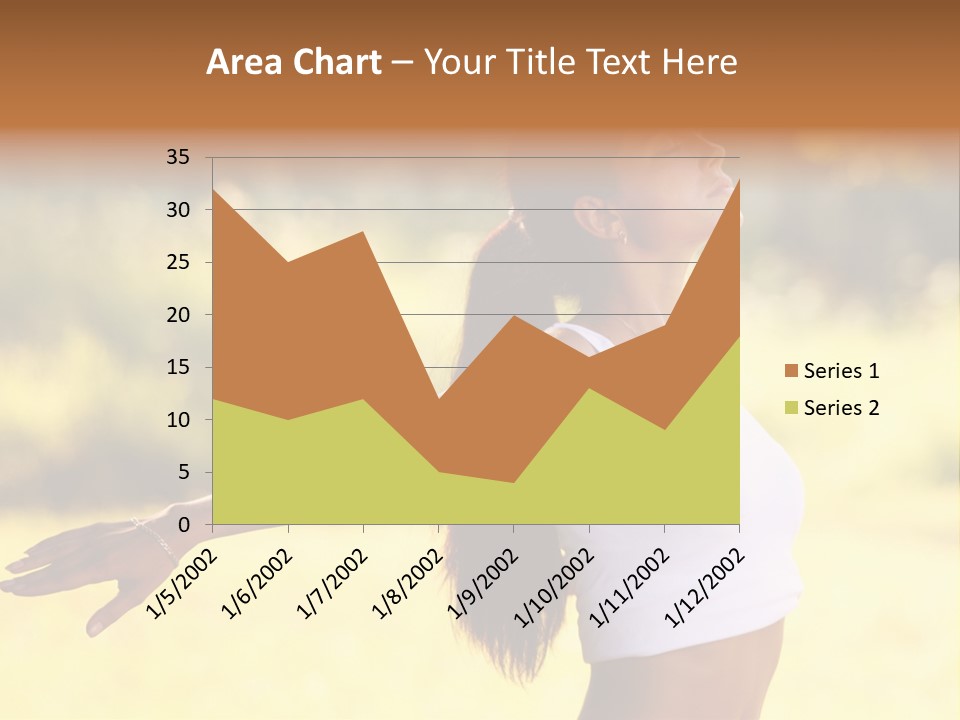Meditate Relaxation Lifestyle PowerPoint Template