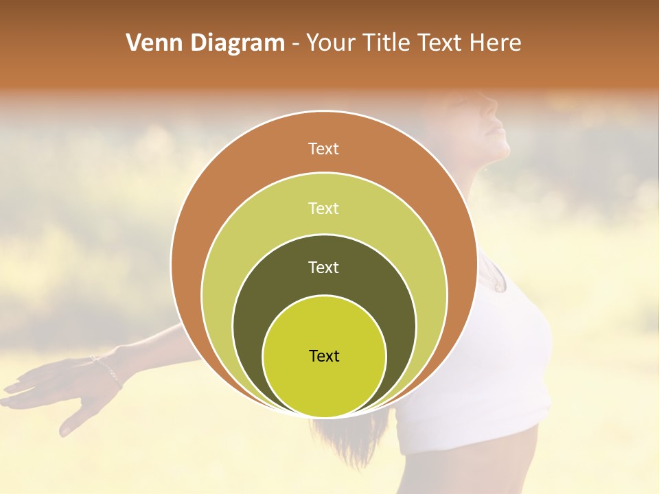 Meditate Relaxation Lifestyle PowerPoint Template