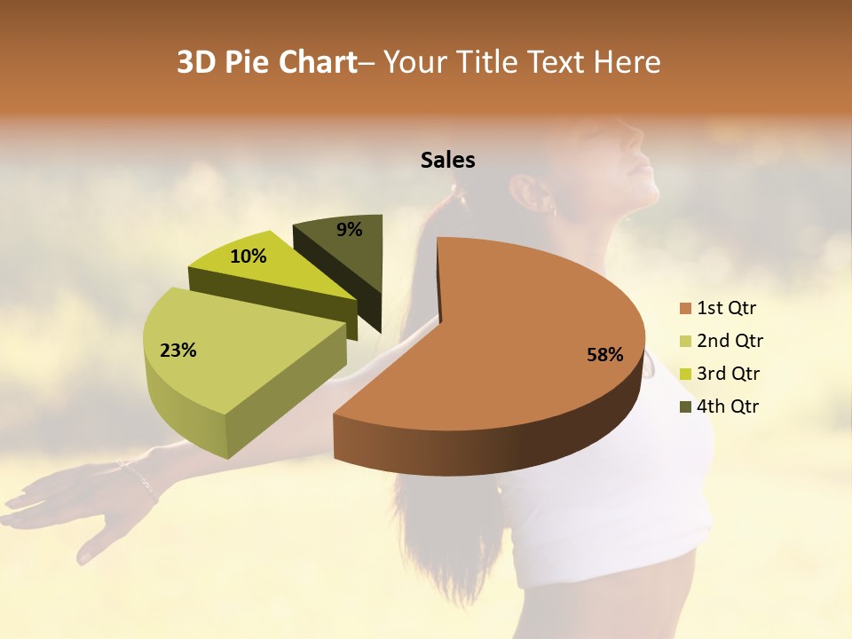 Meditate Relaxation Lifestyle PowerPoint Template