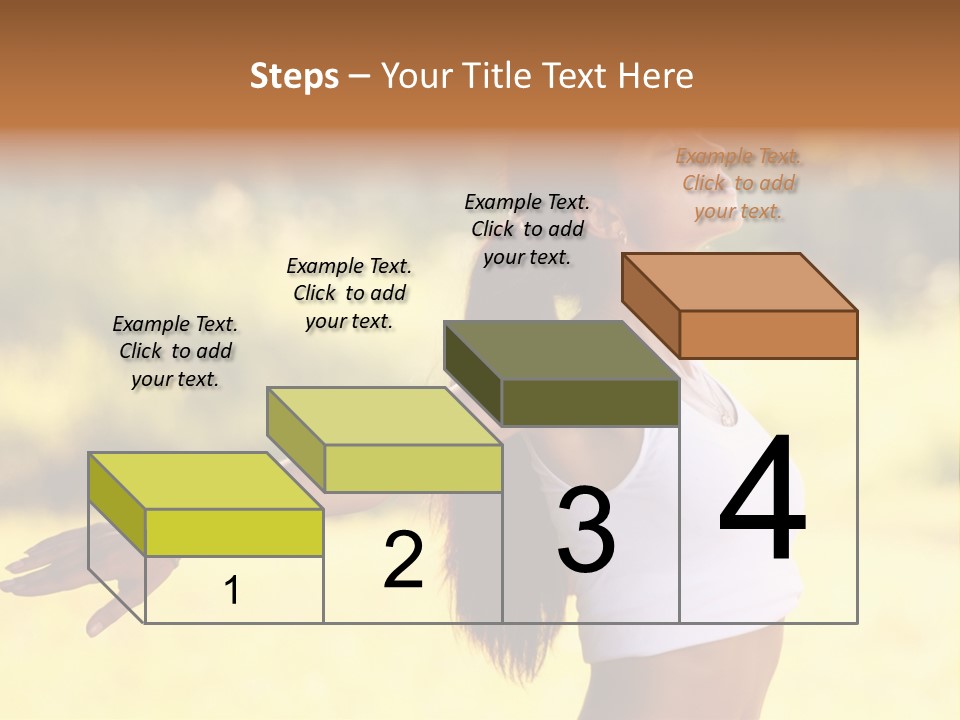 Meditate Relaxation Lifestyle PowerPoint Template