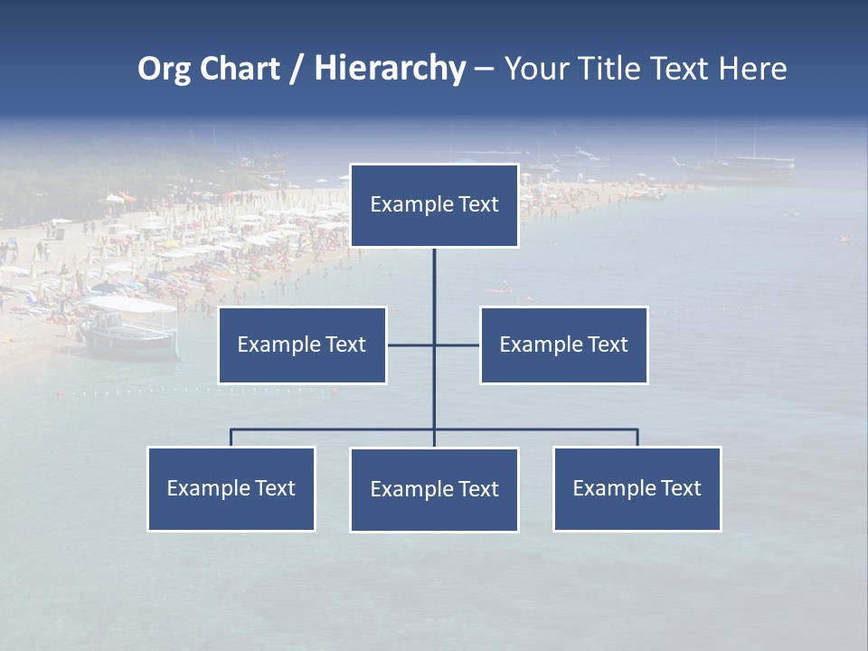 Island Brac Sea PowerPoint Template