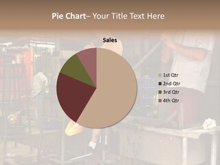 A Group Of Men Working In A Factory PowerPoint Template