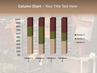 A Group Of Men Working In A Factory PowerPoint Template