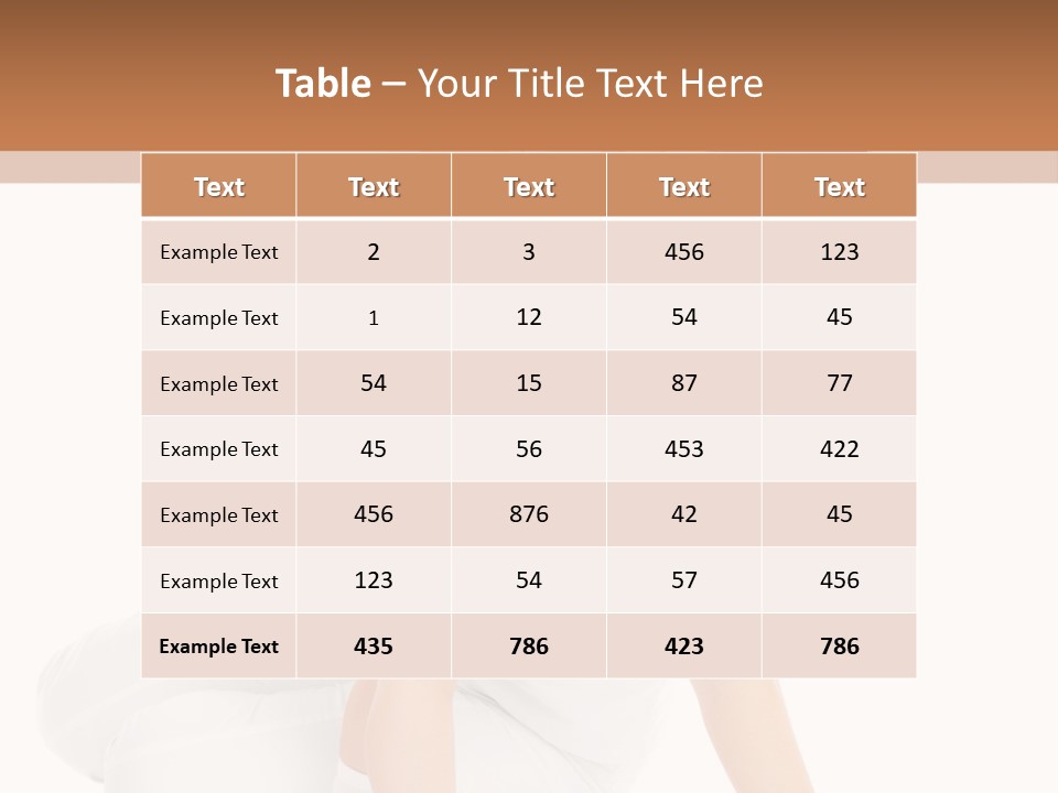 Thirsty Care Blue PowerPoint Template