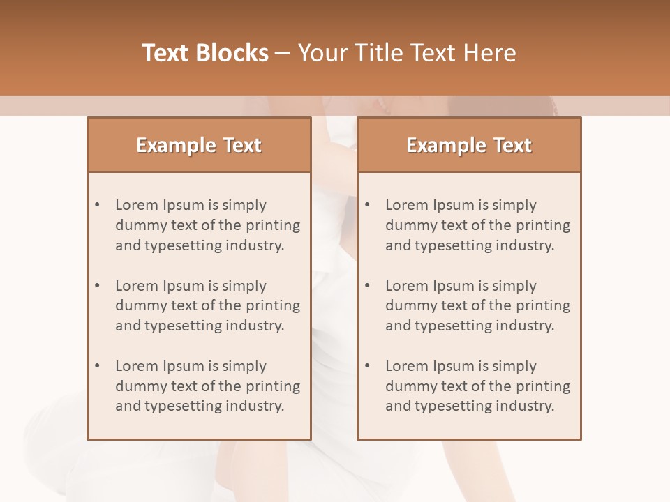 Thirsty Care Blue PowerPoint Template