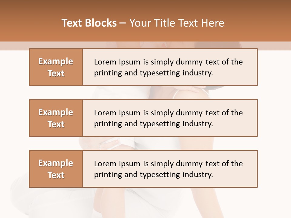 Thirsty Care Blue PowerPoint Template