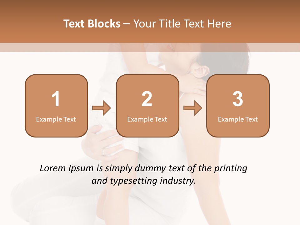 Thirsty Care Blue PowerPoint Template