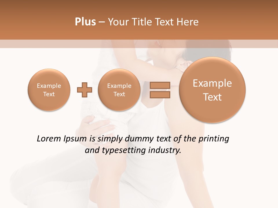 Thirsty Care Blue PowerPoint Template